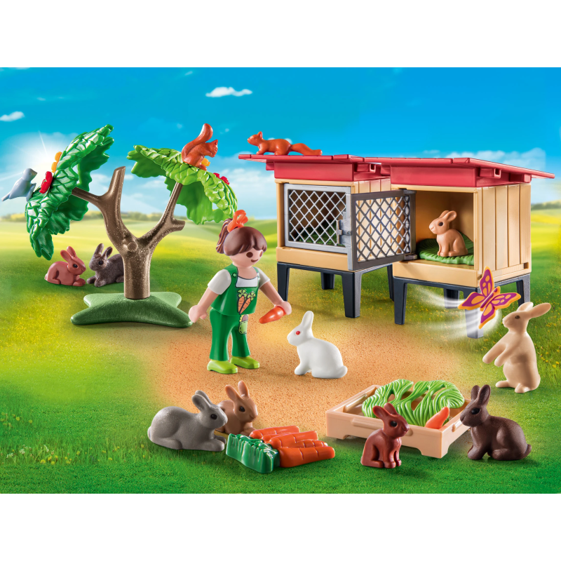 PLAYMOBIL Zaķu būda 71252