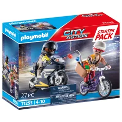 PLAYMOBIL CITY ACTION Starter Pack Special Forces and Thief 71255