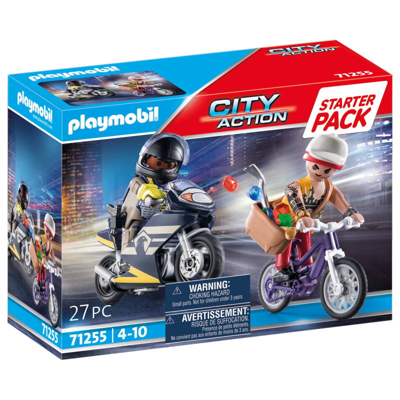 PLAYMOBIL CITY ACTION Sākuma komplekts Specdienests un zaglis 71255