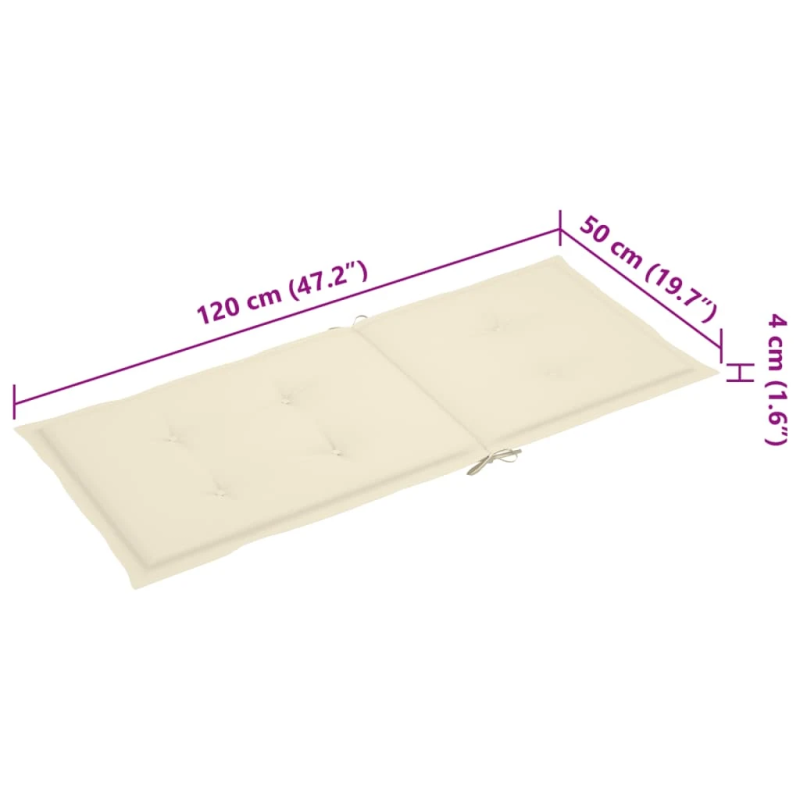 vidaXL šūpuļkrēsls ar matraci, bambuss