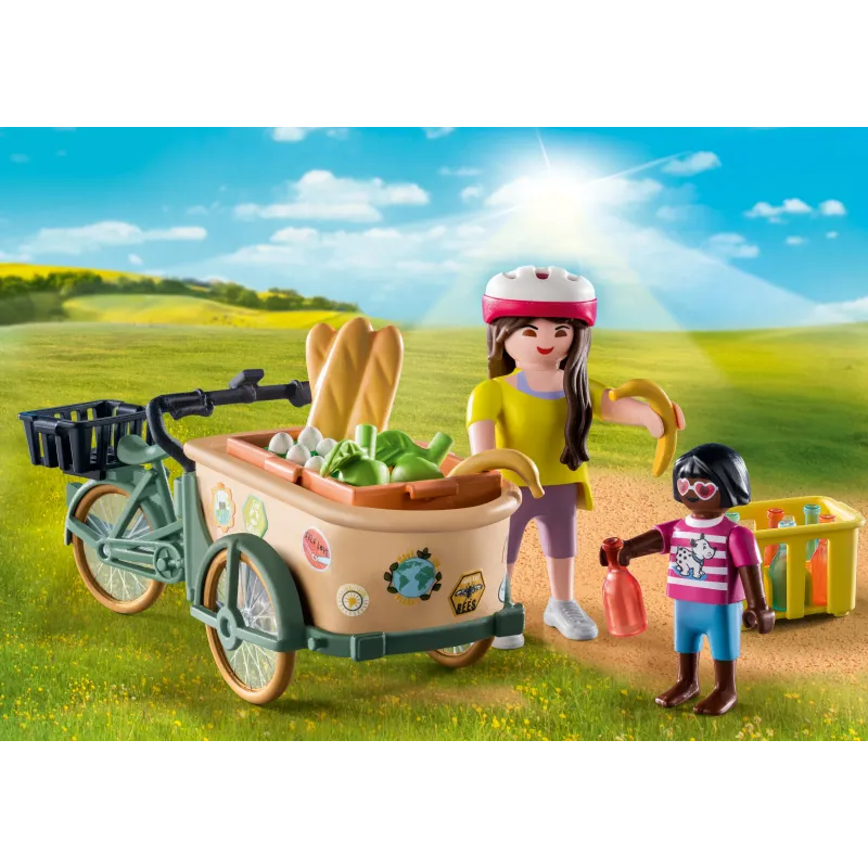 PLAYMOBIL FARM Farmers Cargo Bike 71306