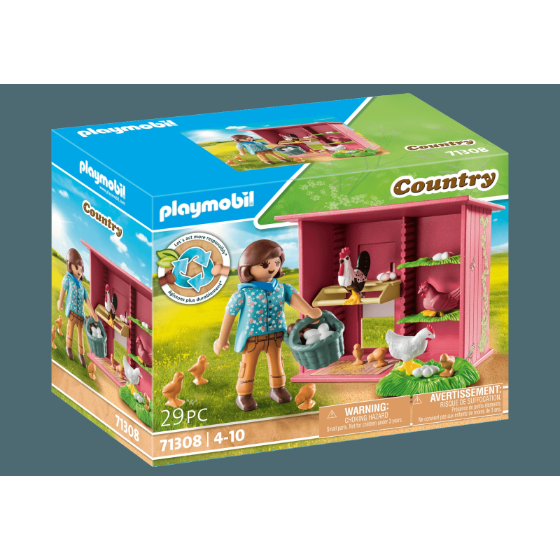 PLAYMOBIL FARM Vistu kūts 71308