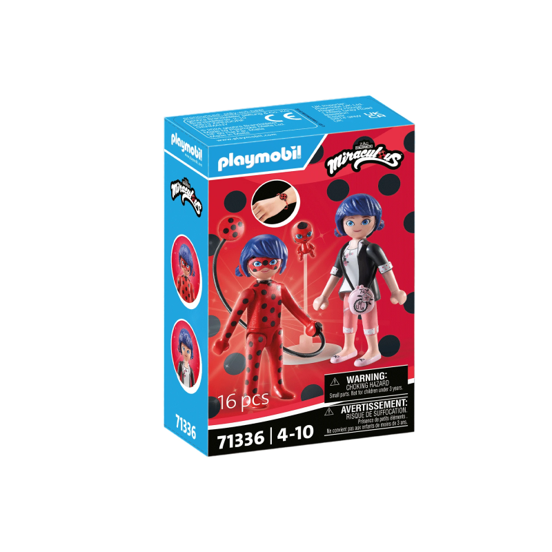 PLAYMOBIL MIRACULOUS: Marinete un Brīnummārīte 71336