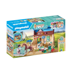 PLAYMOBIL WORLD OF HORSES Jāšanas terapijas un veterinārā prakse 71352