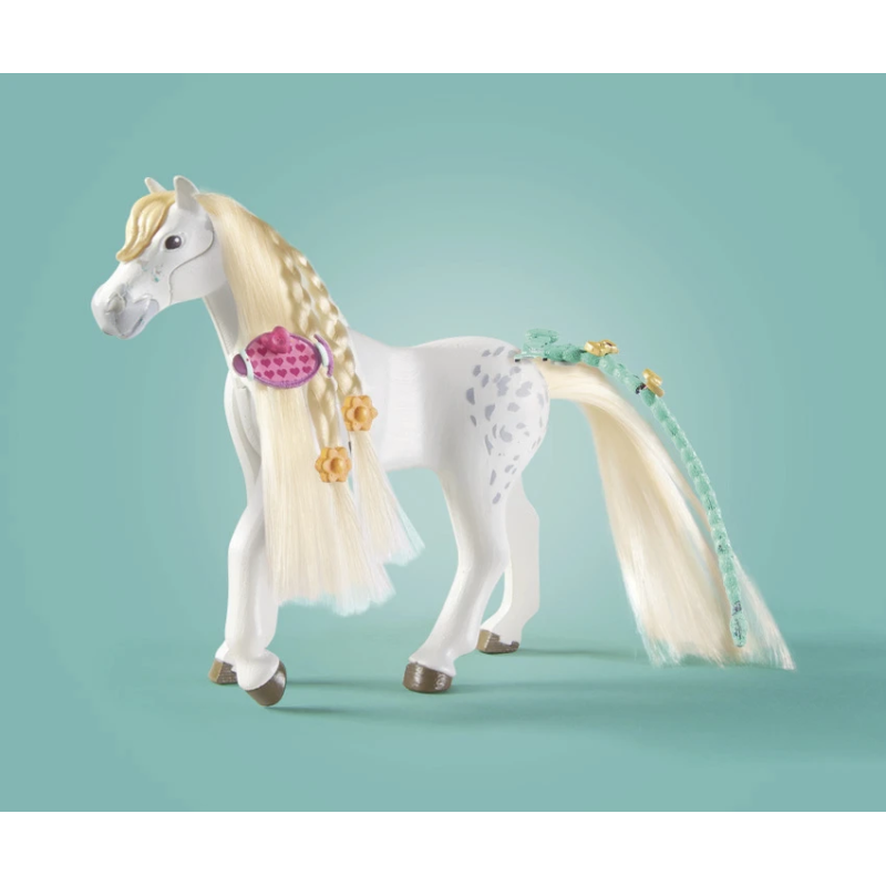 PLAYMOBIL WORLD OF HORSES Mazgāšanas stacija ar Izabellu un Lauveni 71354