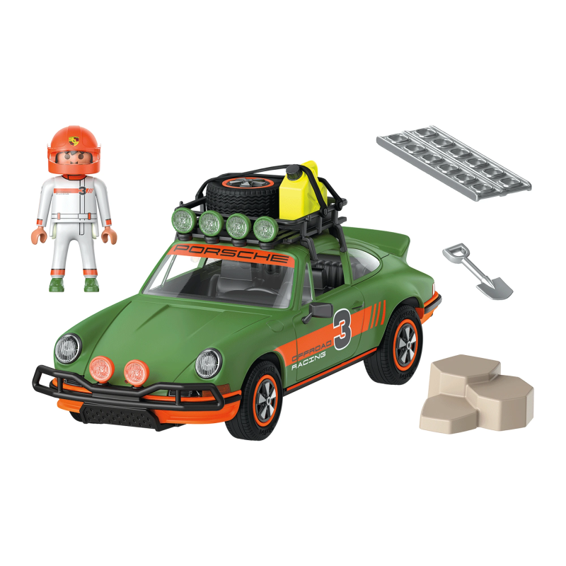 PLAYMOBIL LICENSED VEHICLES Porsche 911 Carrera RS 2.7 bezceļu izlaidums 71436
