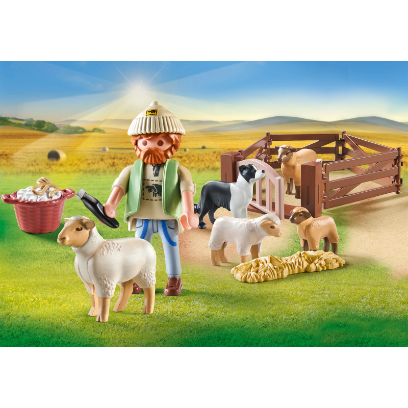 PLAYMOBIL COUNTRY Jaunais gans ar aitu ganāmpulku 71444