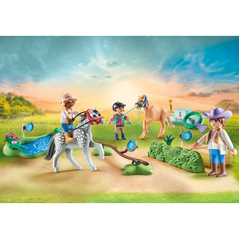 PLAYMOBIL HORSES OF WATERFALL Poniju turnīrs 71495