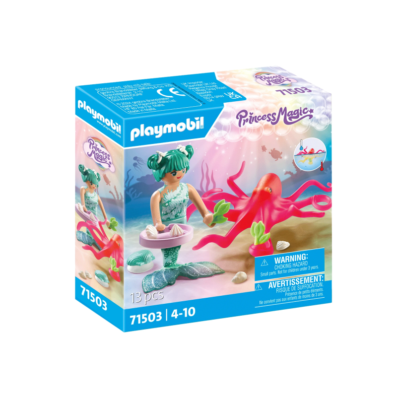 PLAYMOBIL MERMAIDS Nāriņa ar astoņkāji, kas maina krāsu 71503