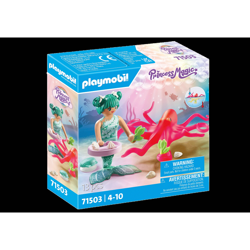 PLAYMOBIL MERMAIDS Nāriņa ar astoņkāji, kas maina krāsu 71503