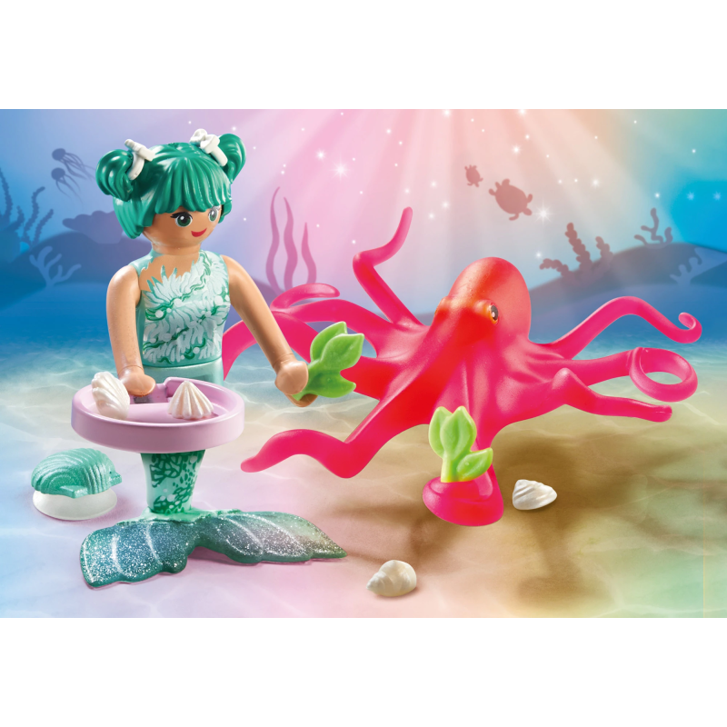 PLAYMOBIL MERMAIDS Nāriņa ar astoņkāji, kas maina krāsu 71503
