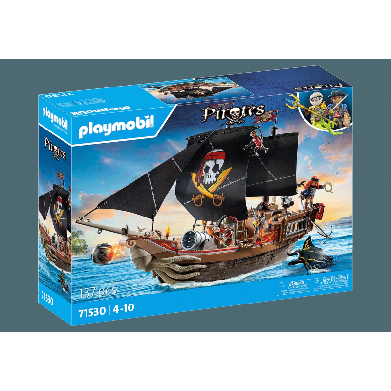 PLAYMOBIL PIRATES Liels pirātu kuģis 71530