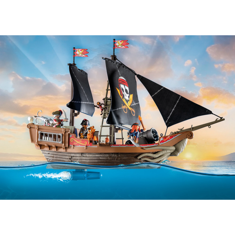 PLAYMOBIL PIRATES Liels pirātu kuģis 71530