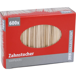 Komplekts zobu bakstāmo 6.5cm 600gab