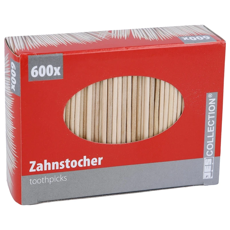 Komplekts zobu bakstāmo 6.5cm 600gab