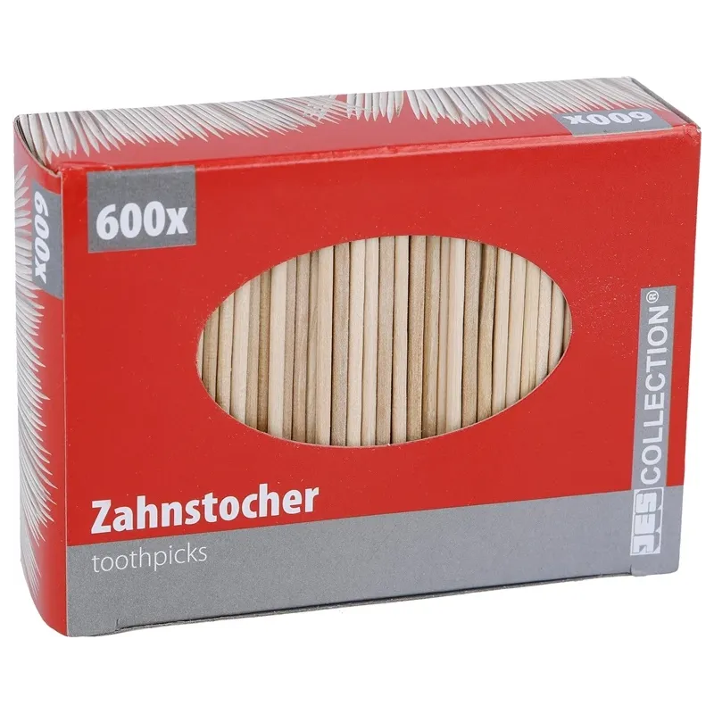 Zobu bakstāmie kociņi J.E.SCHUM, 600 gab.