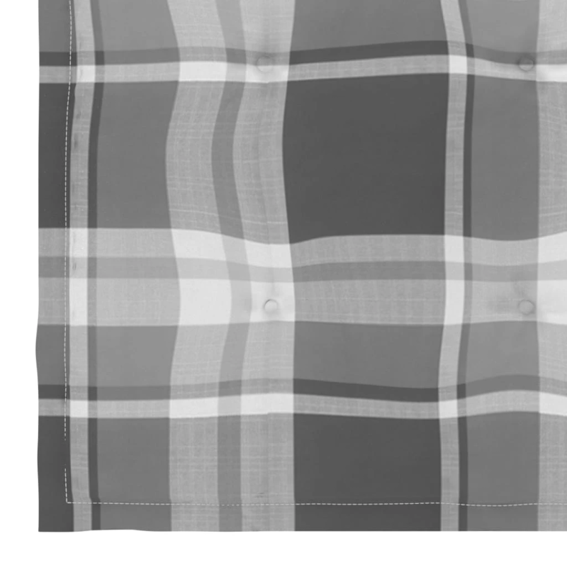 vidaXL dārza krēsli ar matračiem, 3 gab., akācijas masīvkoks