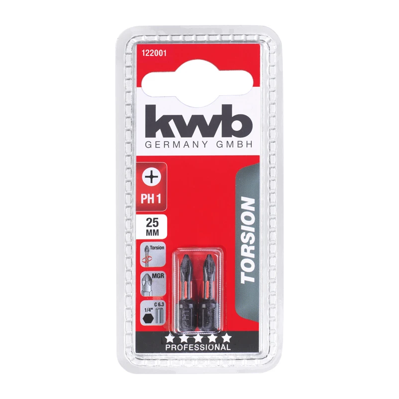 Skrūvgrieža uzgalis 25mm PH2,2gb