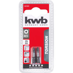 Skrūvgrieža uzgalis 25mm PZ1,2gb