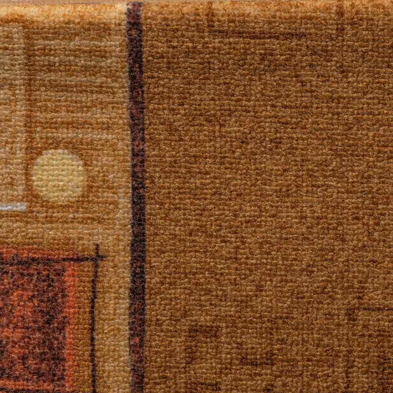 vidaXL kāpņu paklāji, 15 gab., pašlīmējoši, 65x21x4 cm, bēši