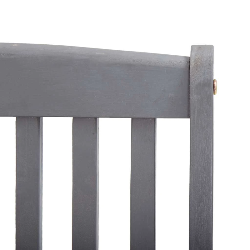 vidaXL saliekami āra krēsli, 6 gab., akācijas masīvkoks