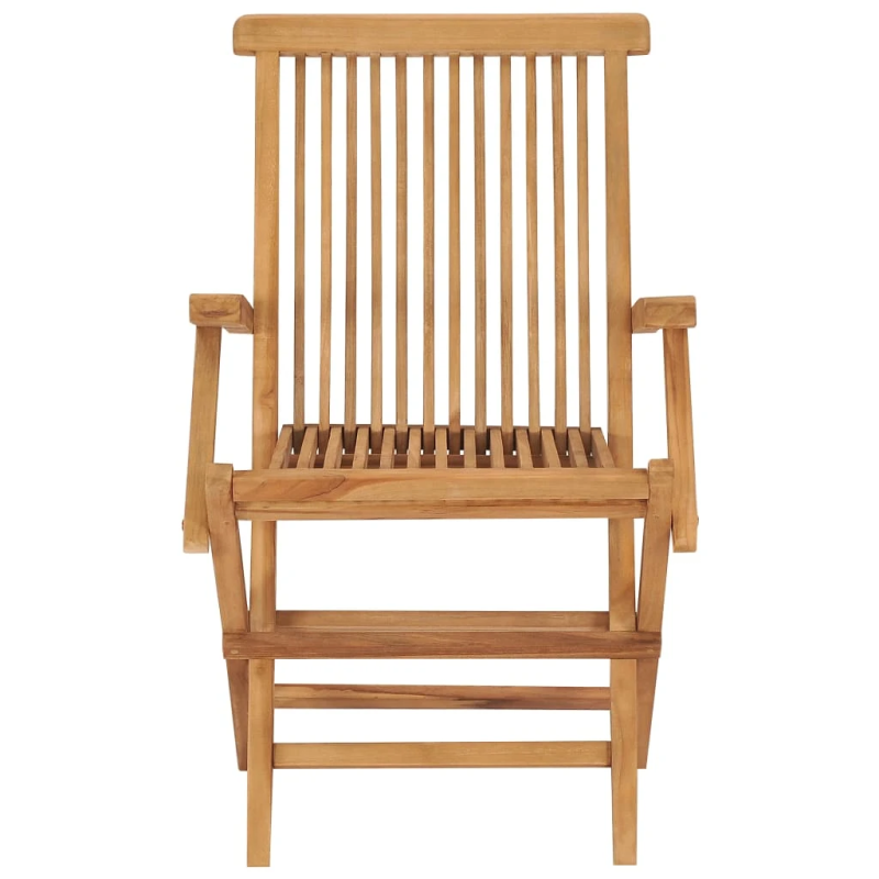 vidaXL dārza krēsli, pelēki matrači, 4 gab., masīvs tīkkoks