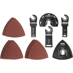 Multiinstr.piederumu kompl.17gb.,KWB by Einhell