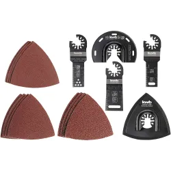 Multiinstr.piederumu kompl.17gb.,KWB by Einhell