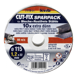 Griezējdisks metālam 115x1.2mm