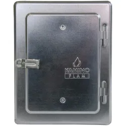 Kamīna durvis 140-200mm, cinkotas