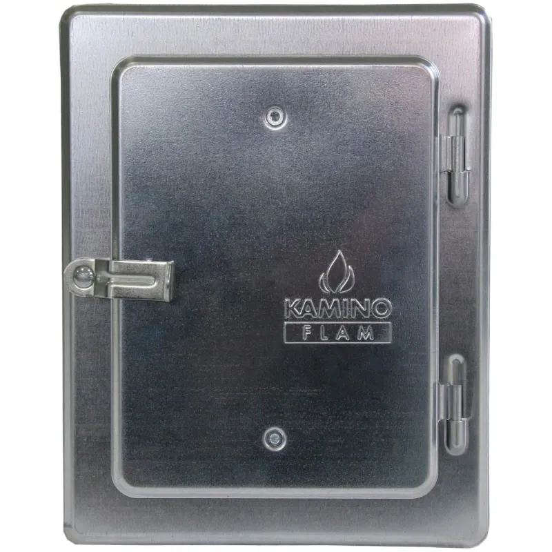 Kamīna durvis 140-200mm, cinkotas