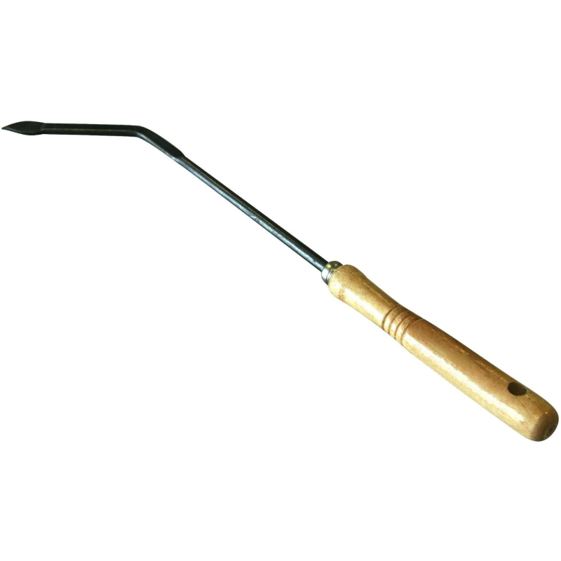 Krāsns kruķis ar koka kātu