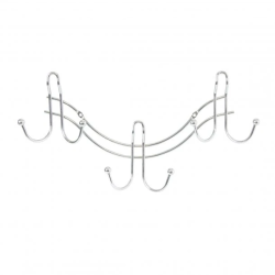 Dvieļu pakaramais 6 āķi