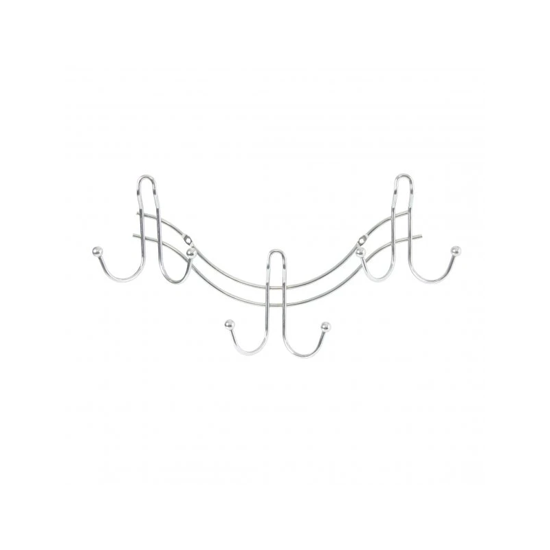 Dvieļu pakaramais 6 āķi