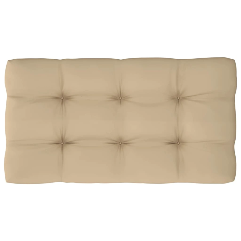 vidaXL vidējais dārza palešu dīvāns, pelēks, impregnēts priedes koks