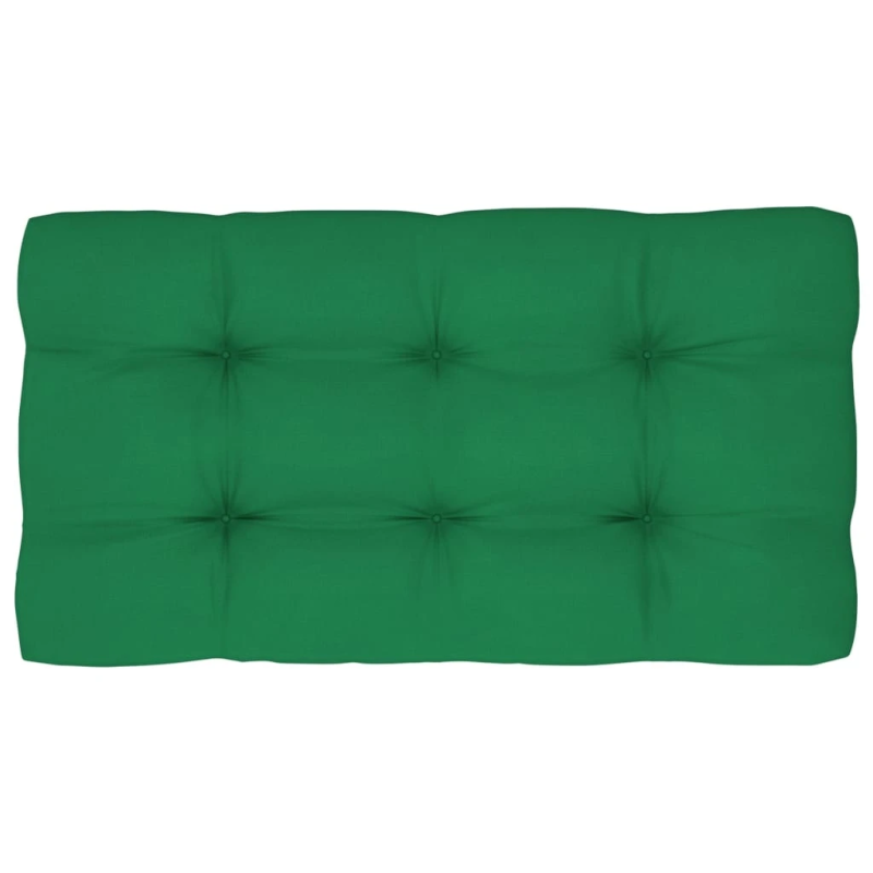 vidaXL vidējais dārza palešu dīvāns, pelēks, impregnēts priedes koks