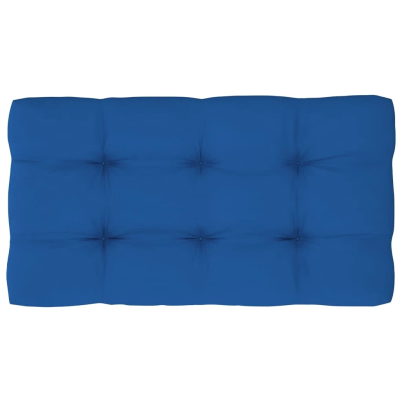 vidaXL vidējais dārza palešu dīvāns, pelēks, impregnēts priedes koks