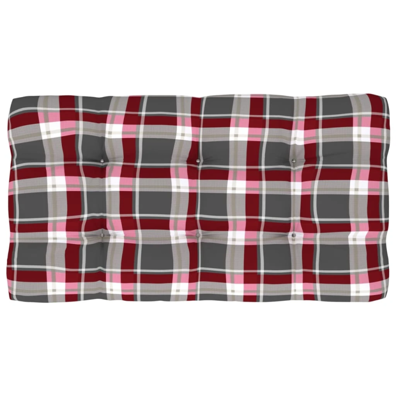 vidaXL vidējais dārza palešu dīvāns, pelēks, impregnēts priedes koks