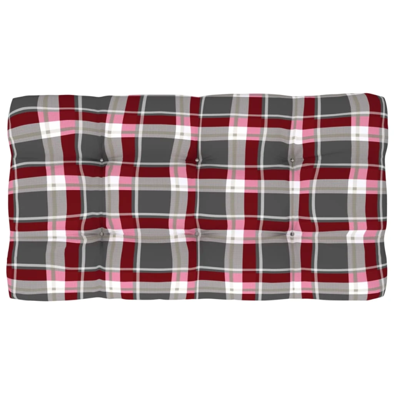 vidaXL vidējais dārza palešu dīvāns, balts, impregnēts priedes koks