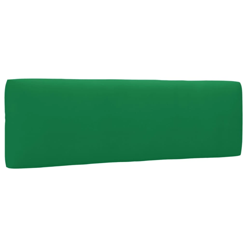 vidaXL vidējais dārza palešu dīvāns, melns, impregnēts priedes koks