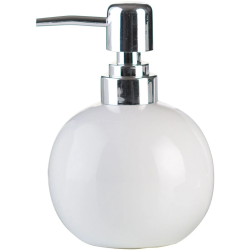 Šķidro ziepju dozators Leander balts, keramika