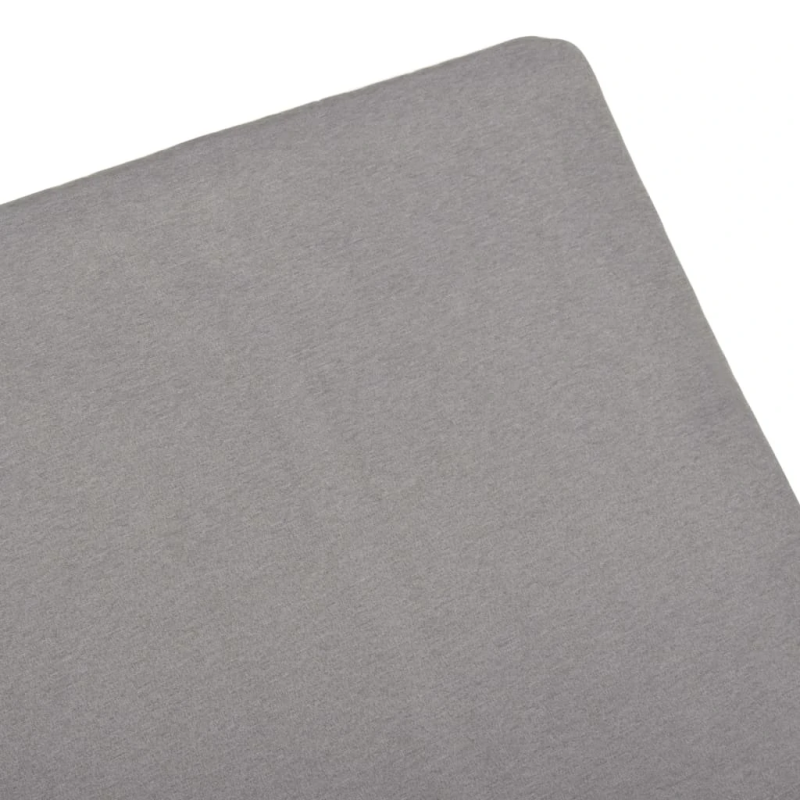 vidaXL sauļošanās zvilnis ar matraci, antracītpelēka plastmasa