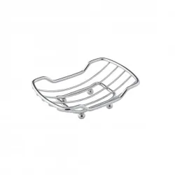 Ziepju trauks apaļš hromēts