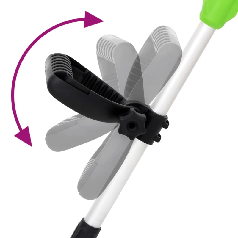 vidaXL elektrisks zālāja trimmeris, teleskopisks kāts, 29 cm 550 W