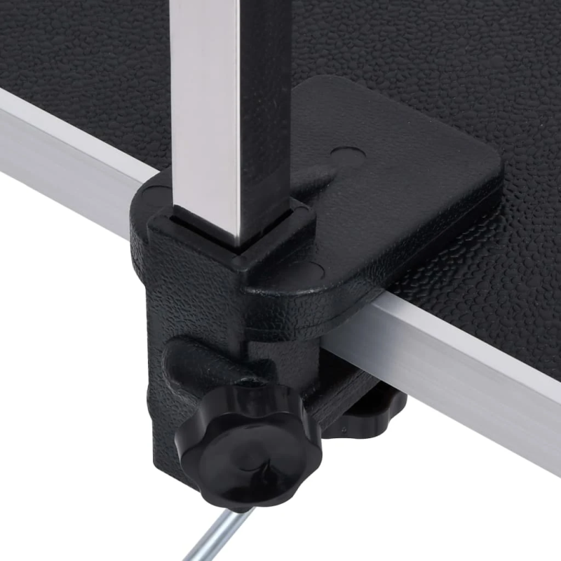 vidaXL regulējams suņu kopšanas galds ar 2 cilpām un grozu