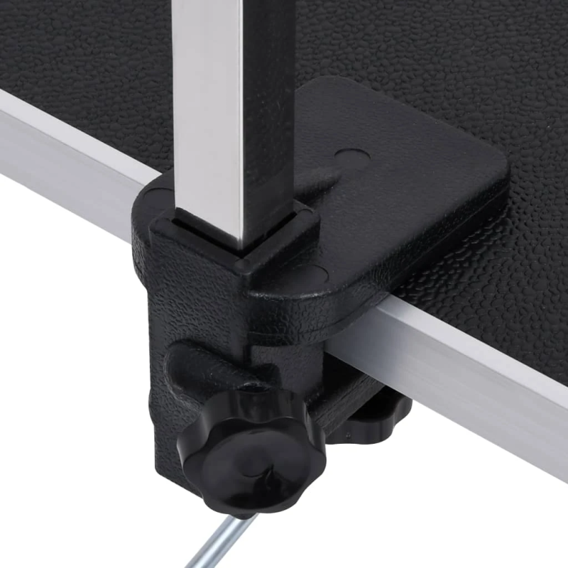 vidaXL regulējams suņu kopšanas galds ar 2 cilpām un grozu