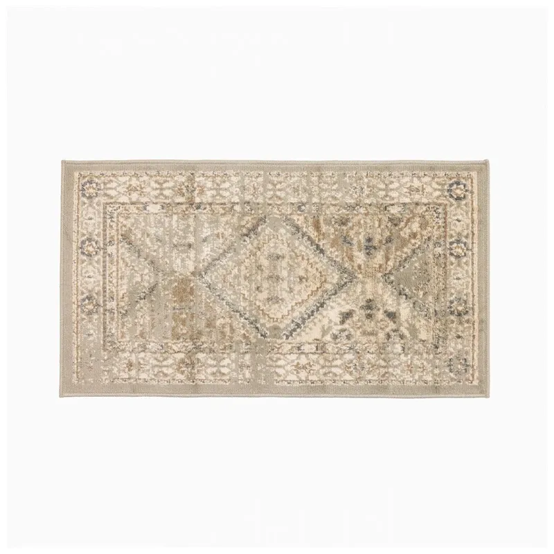 Paklājs Domoletti Norway 280_EM1 V, pelēka krās.-daudzkrāsaina, 120 cm x 67 cm