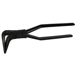 Seaming and clinching pliers 90° bent