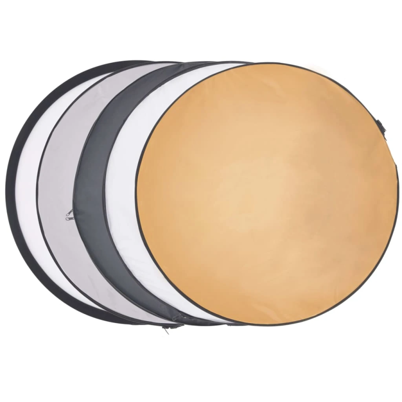 vidaXL fotostudijas komplekts – gaismas izkliedētāji, foni, reflektori