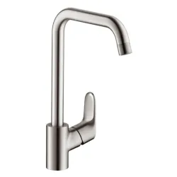 Кухонный смеситель Hansgrohe Focus 318208, нержавеющей стали цв.